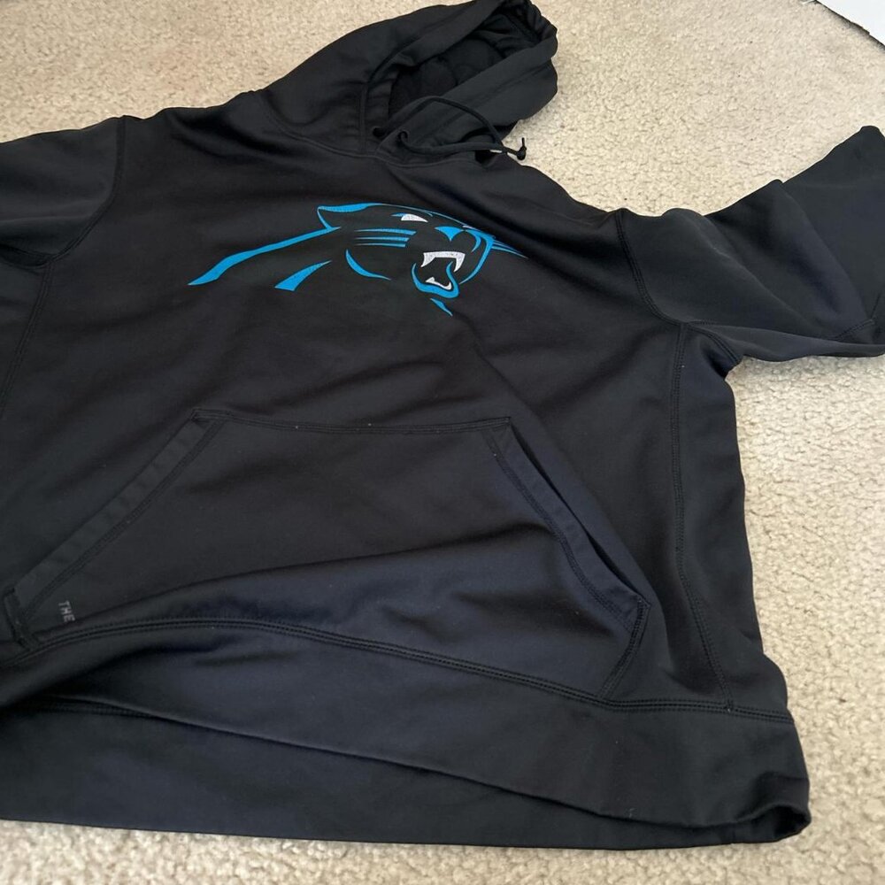 Black and blue Panthers hoodie Nike #NFL #CarolinaPanthers #Nike
